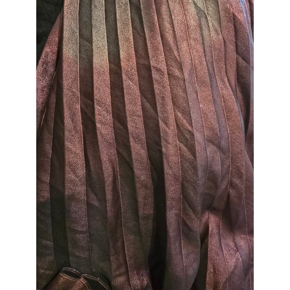 A.L.C. Scarlett Kravitz Dress Midi Metallic EUC Size 0 - Picture 6 of 7